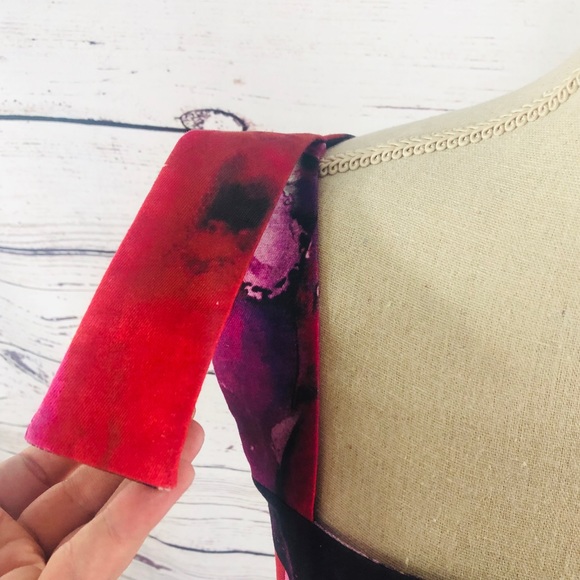 ESCADA Delphi Fantasy Watercolor Zipper Dress, 8 - Picture 4 of 8